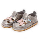 Dodo nahast barefoot-sandaalid, liblikas/silver