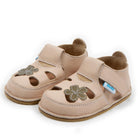 Dodo nahast barefoot-sandaalid, lill/gream