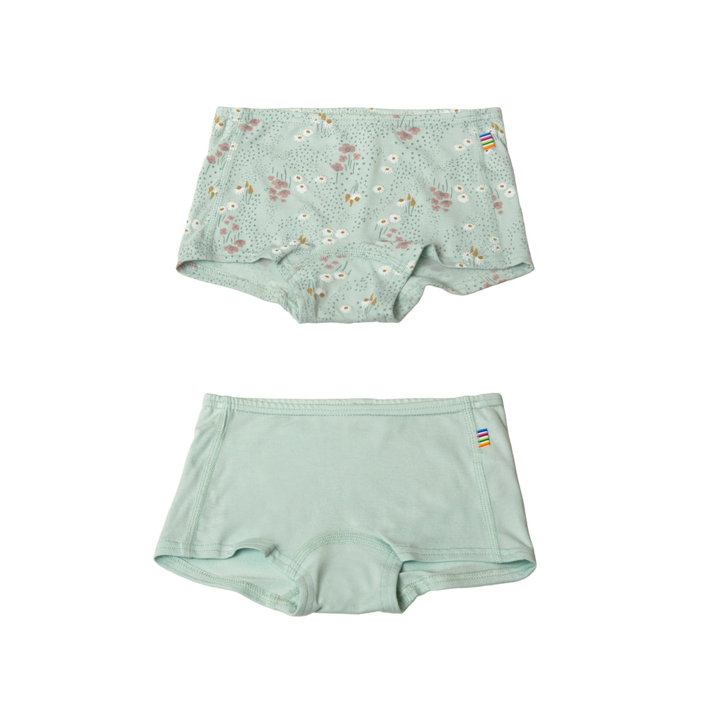 Joha Bambusest hipsterid FLOWER FIELD 2-pakk- Mint