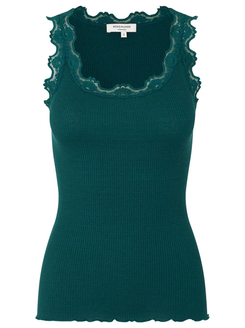 Rosemunde Iconic siidist särgik, dark teal