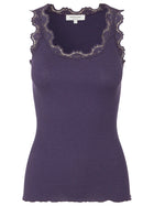 Rosemunde Iconic siidist särgik, purple velvet