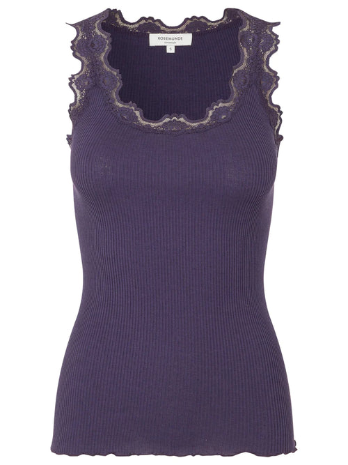 Rosemunde Iconic siidist särgik, purple velvet