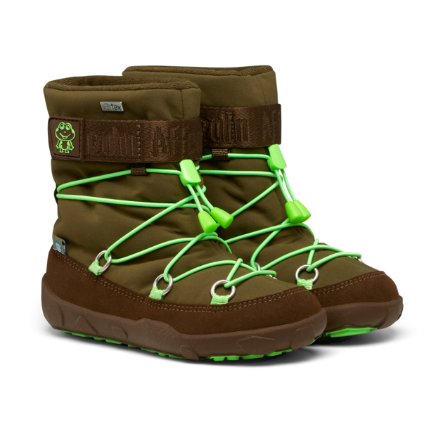 Affenzahn Snow Boot Vegan Snowy talvesaapad, frog
