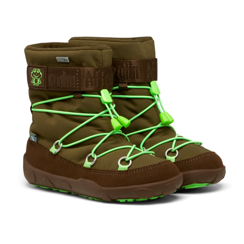 Affenzahn Snow Boot Vegan Snowy talvesaapad, frog