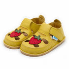 Dodo nahast barefoot-sandaalid, maasikas/galben