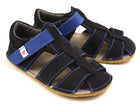 EF Barefoot nahast sandaalid, navy