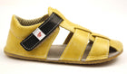 EF barefoot nahast sandaalid, Kollane