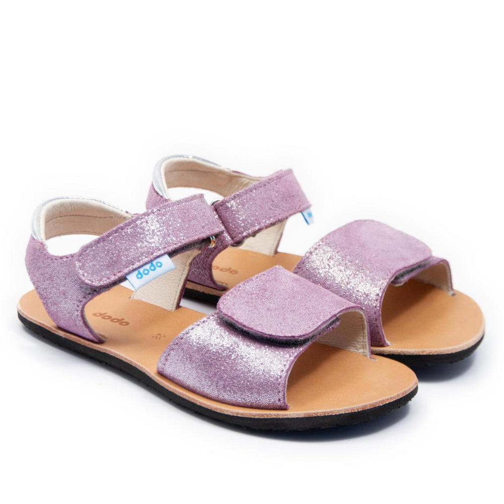 Dodo nahast barefoot-sandaalid, soleil pink diamant
