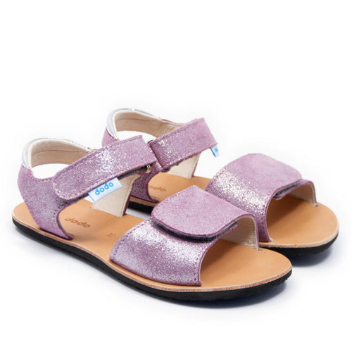 Dodo nahast barefoot-sandaalid, soleil pink diamant