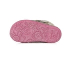 D.D.Step sooja voodriga barefoot-saapad, silver/rebane 073