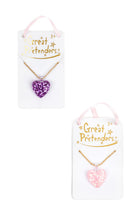Great Pretenders Boutique sädeleva südamega kaelakee (2 erinevat stiili)