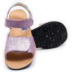 Dodo nahast barefoot-sandaalid, soleil pink diamant