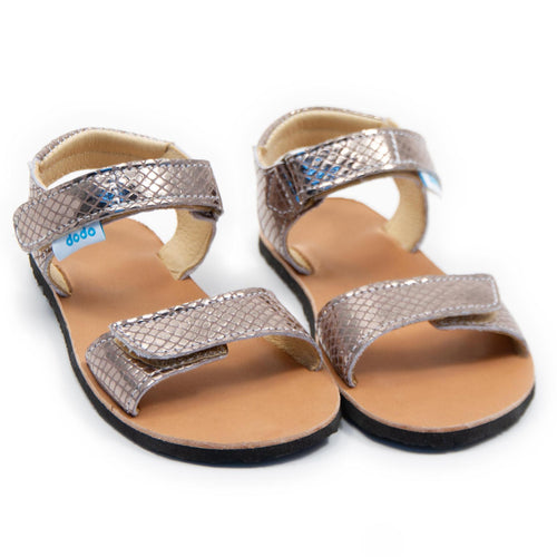 Dodo nahast barefoot-sandaalid, luna/shimmer