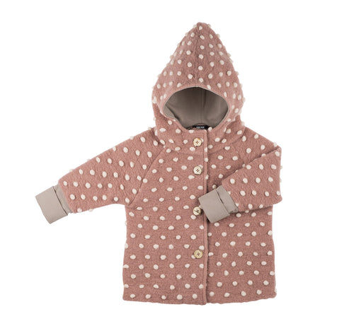Pure Pure vanutatud meriinovillast jakk, Misty Rose/Natur