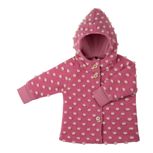Pure Pure vanutatud meriinovillast jakk, Dusty Pink/ Cream