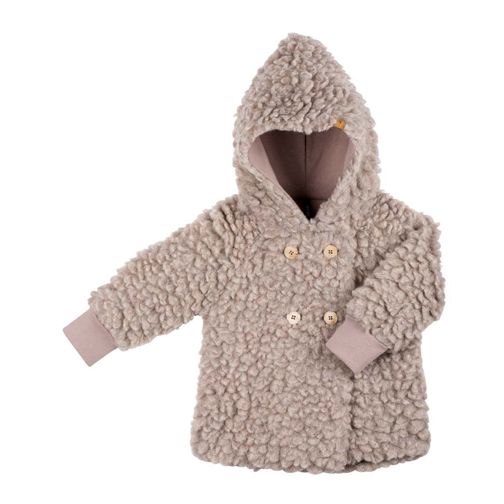 Pure Pure by Bauer uusvillasest plüüsist osalise voodriga jakk, Cashmere
