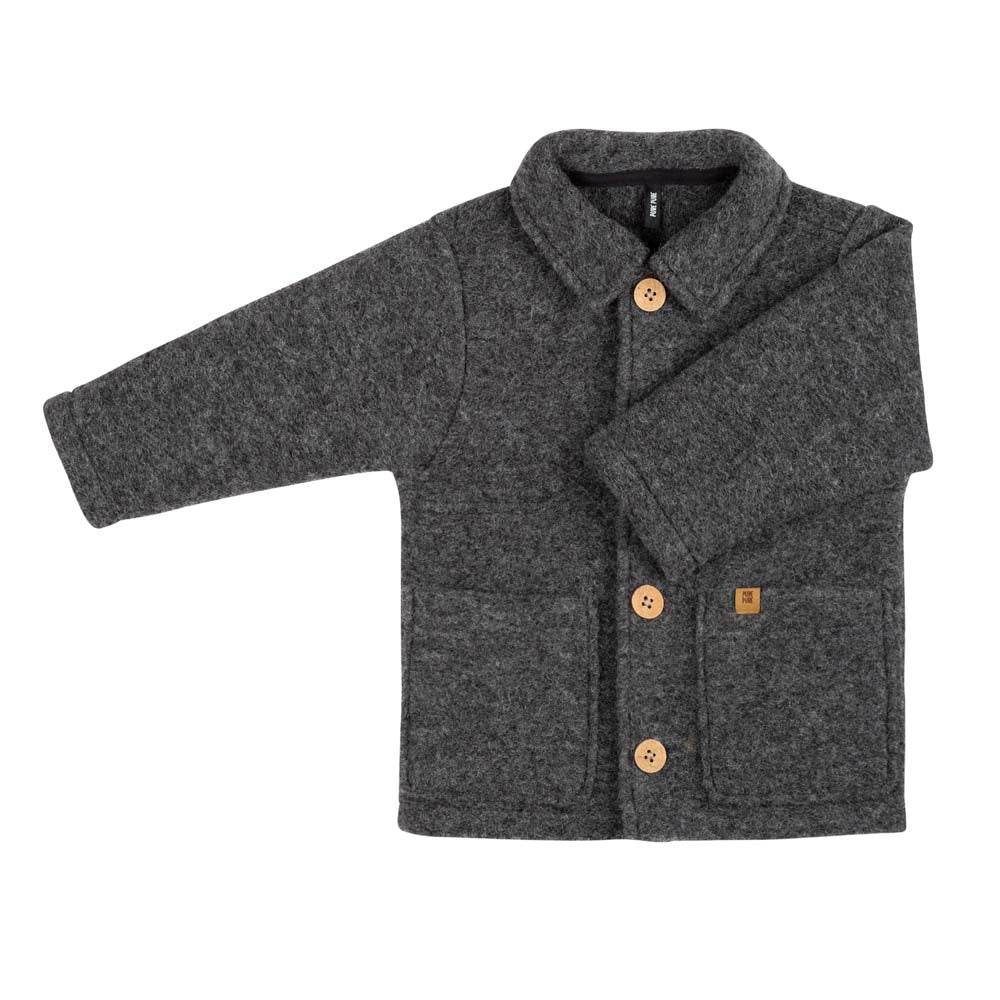 Pure Pure by Bauer uusvillast vanutatud jakk, Grey melange