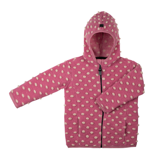 Pure Pure vanutatud meriinovillast jakk, Dusty Pink/ Cream