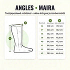 ANGLES naiste keskmise säärekõrgusega nahksaapad MAIRA 2.0, black