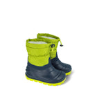 CRAVE SNOWSTORM sooja voodriga veekindlad kummisaapad, navy/lime