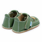 Dodo nahast barefoot-sandaalid, mumm/verde