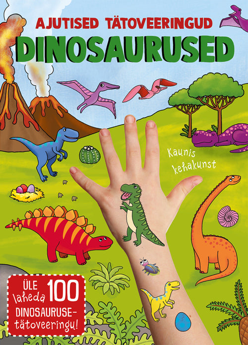 Dinosaurused. Ajutised tatoveeringud