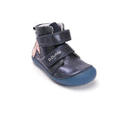 D.D.Step helendava tallaga nahast kevad-/sügissaapad, royal blue 063