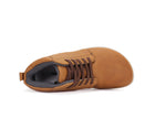 Stitch & Walk õhukese fliisvoodriga nahast saapad, cognac