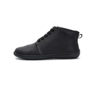 Stitch & Walk õhukese fliisvoodriga nahast saapad, black
