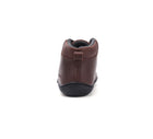 Stitch & Walk õhukese fliisvoodriga nahast saapad, brown