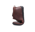 Stitch & Walk õhukese fliisvoodriga nahast saapad, brown