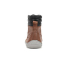 Stitch & Walk fliisvoodriga nahast poolsaapad, light chocolate