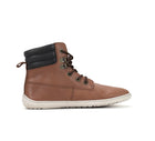Stitch & Walk fliisvoodriga nahast poolsaapad, light chocolate