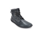 Stitch & Walk fliisvoodriga nahast poolsaapad, black