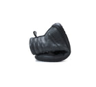 Stitch & Walk fliisvoodriga nahast poolsaapad, black