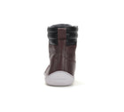 Stitch & Walk fliisvoodriga nahast poolsaapad, chocolate