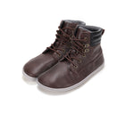 Stitch & Walk fliisvoodriga nahast poolsaapad, chocolate