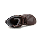 Stitch & Walk nahast poolsaapad, chocolate