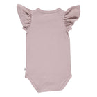 Müsli Cozy me s/s frill body, Rose Wood