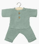 Minikane® Babies Andrea musliinkangast komplekt, helesinine