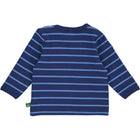 Fred's World Dinosaur applique l/s T baby, Deep blue