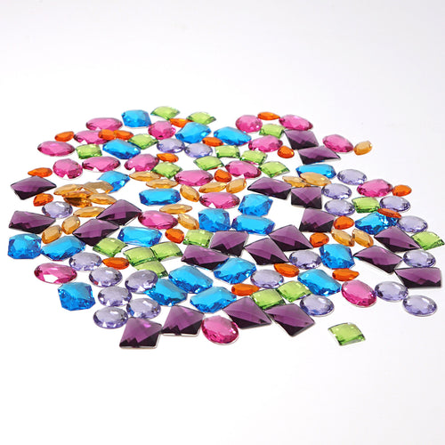 Grimm´s Giant Acrylic Glitter Stones, 140tk