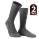 INKARI Everyday alpakavillased sokid- 2-Pakk, Dark grey