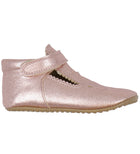 Pom Pom Beginners Ballerina T-Bar, metallic rose