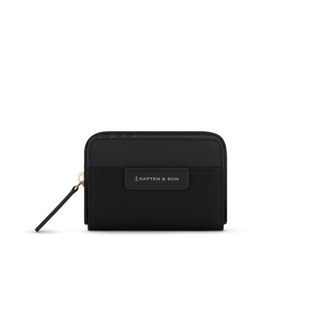 Kapten & Son Bergen Pro Wallet Small All Black