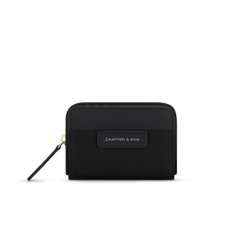 Kapten & Son Bergen Pro Wallet Small All Black