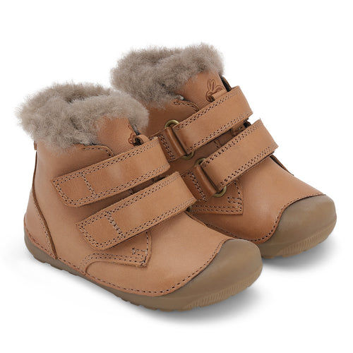 Bundgaard Petit Mid Lamb, lambanahkse voodriga talvesaapad, caramel