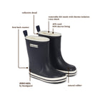 Bundgaard Classic Rubber Boot Winter, navy