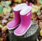 Bundgaard Classic Rubber Boot Winter, raspberry