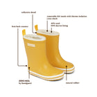Bundgaard Classic Rubber Boot Winter, curry